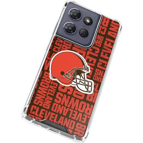 NFL Cleveland Browns - Blast Moto G Power 5G (2025) Clear Case